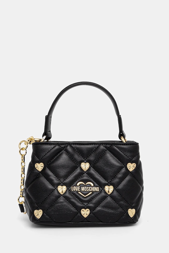 Сумочка Love Moschino аппликация чёрный JC4122PP1