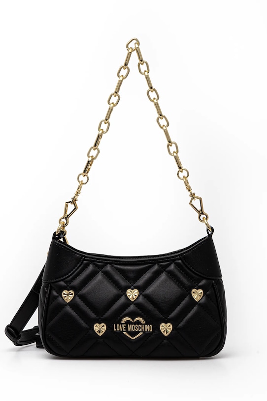 Love Moschino poseta nu incape in A4 negru JC4121PP1