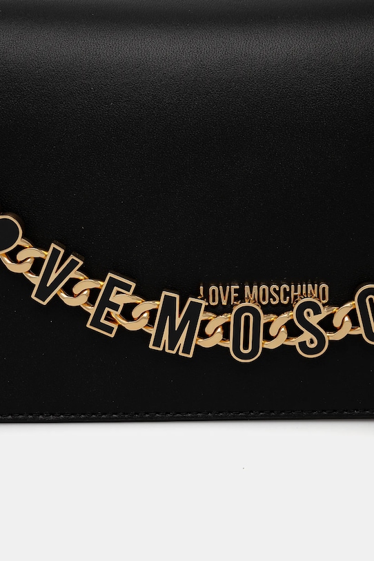 Love Moschino poseta de piele negru JC4071PP1