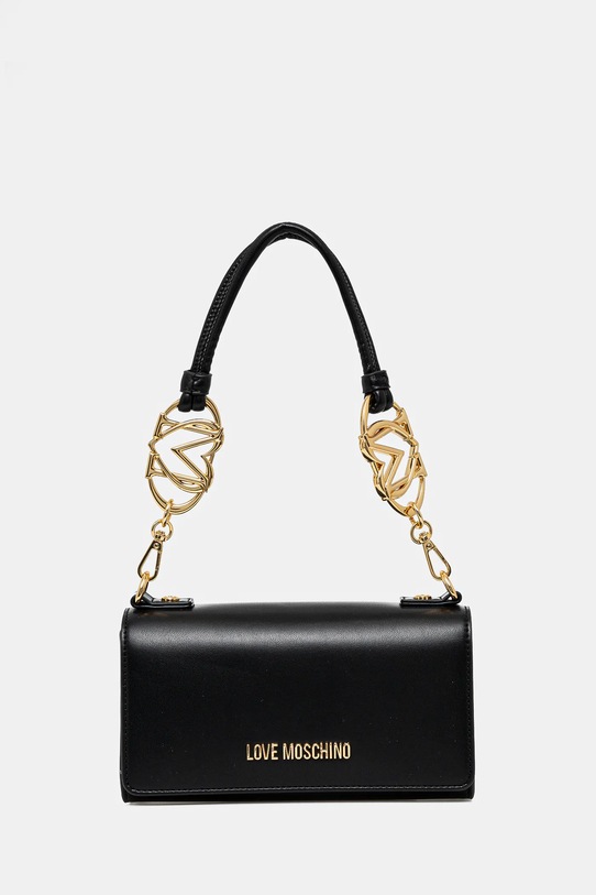 Love Moschino torebka nie mieści A4 czarny JC4051PP1