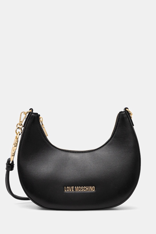 Love Moschino torebka nie mieści A4 czarny JC4048PP1