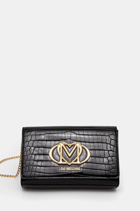 Сумочка Love Moschino аплікація чорний JC4047PP1
