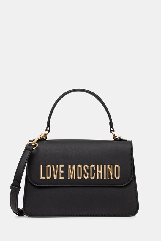 Love Moschino torebka nie mieści A4 czarny JC4032PP1