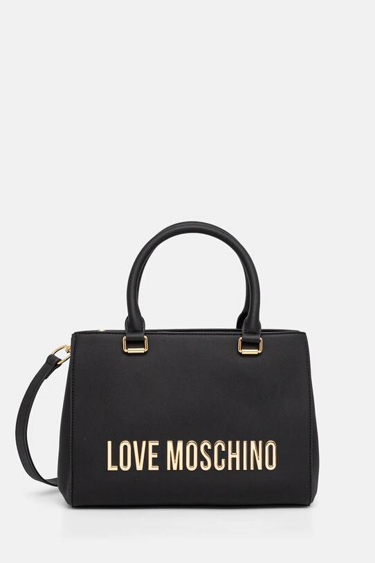 Love Moschino kézitáska szintetikus bőr fekete JC4022PP1
