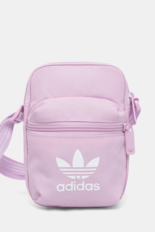 Σακίδιο adidas Originals AC FESTIVAL BAG υφασμάτινο μωβ JI9443