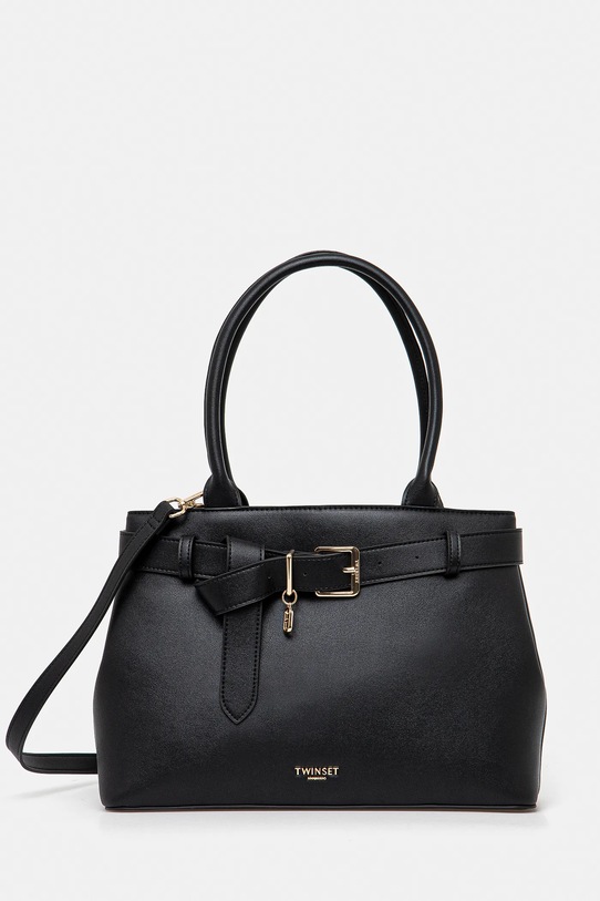 Twinset torebka aplikacja czarny 251TB7291
