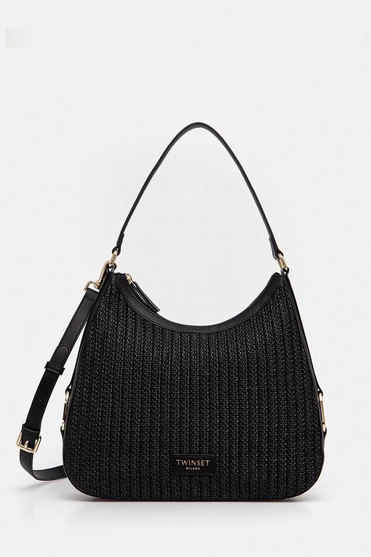 Twinset kézitáska sima fekete 251TB7380