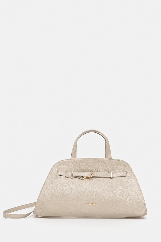 Twinset torebka nie mieści A4 beżowy 251TB7011