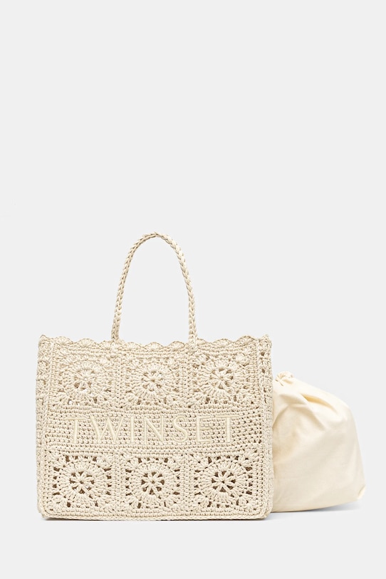 Twinset borsetta semplice beige 251TB7410