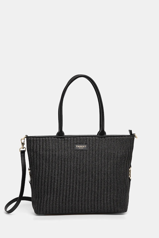 Kabelka Twinset jednofarebný čierna 251TB7382