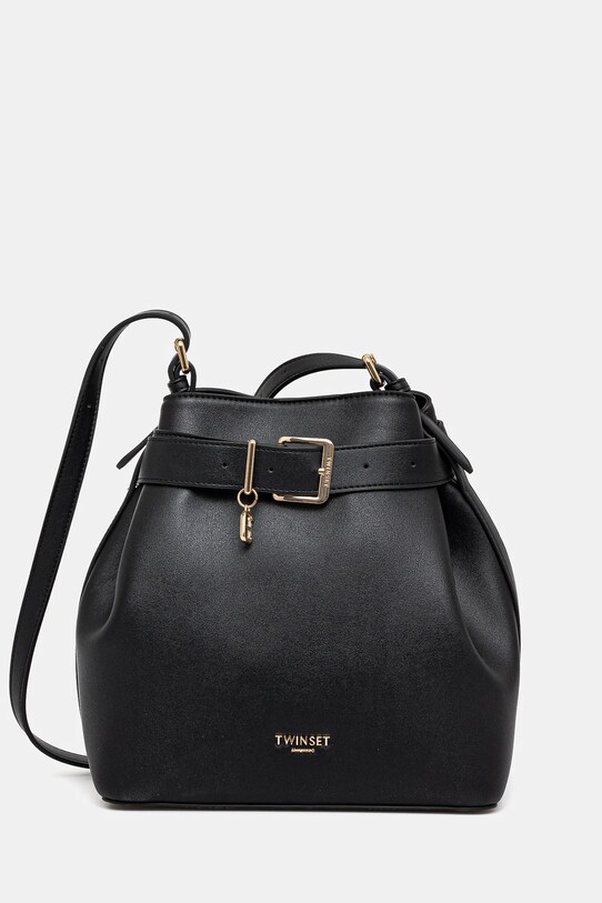 Twinset torebka nie mieści A4 czarny 251TB7292