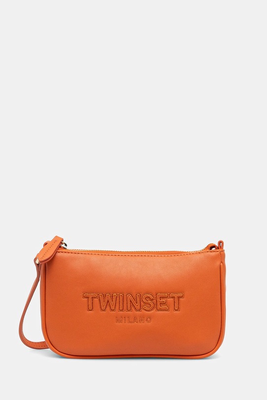 Twinset torebka aplikacja pomarańczowy 251TD8027