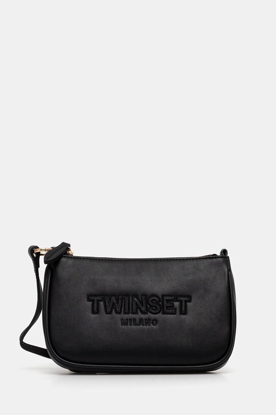 Twinset torebka aplikacja czarny 251TD8027