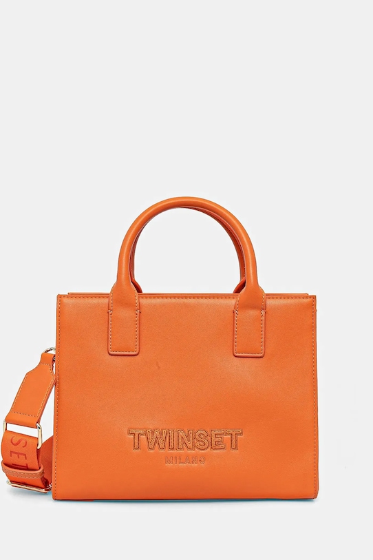 Twinset torebka nie mieści A4 pomarańczowy 251TD8022