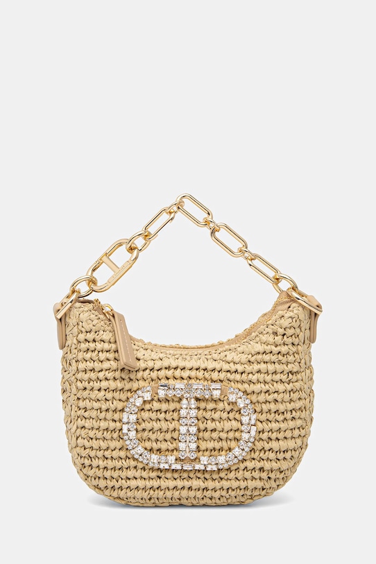 Сумочка Twinset не вміщує А4 бежевий 251TD8241