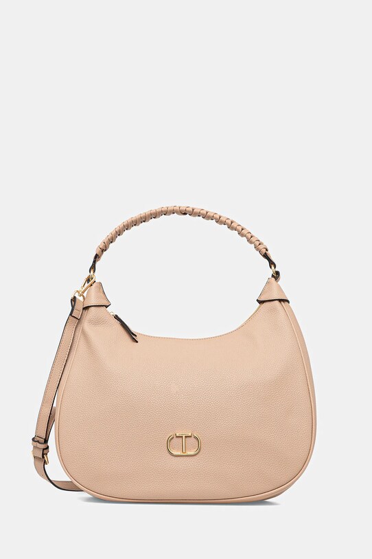 Twinset borsetta semplice beige 251TD8060