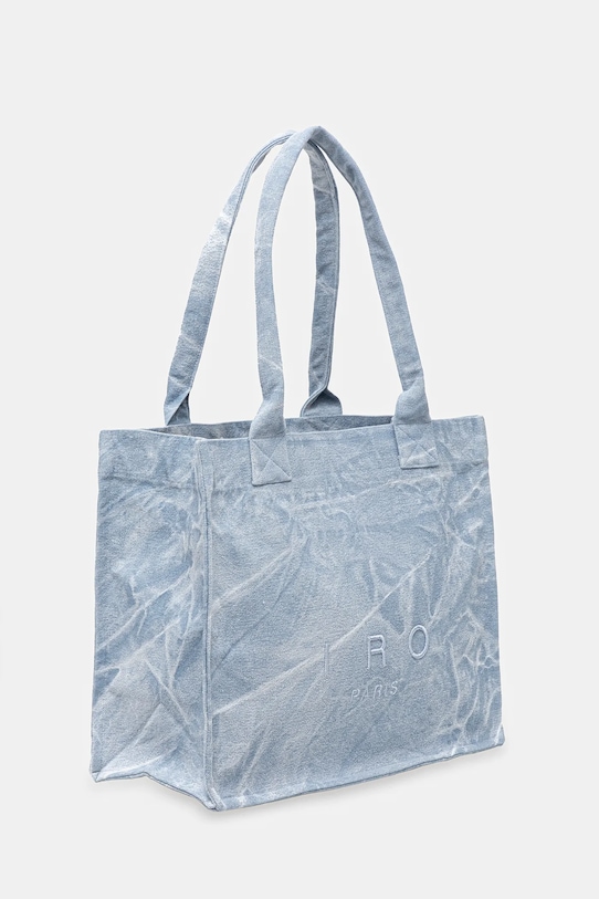 IRO geantă de bumbac WM46JANE albastru SS25