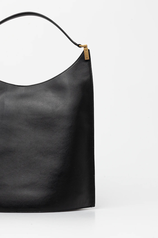 Accesorii Emporio Armani poșetă de piele EW001947.AF13383 negru