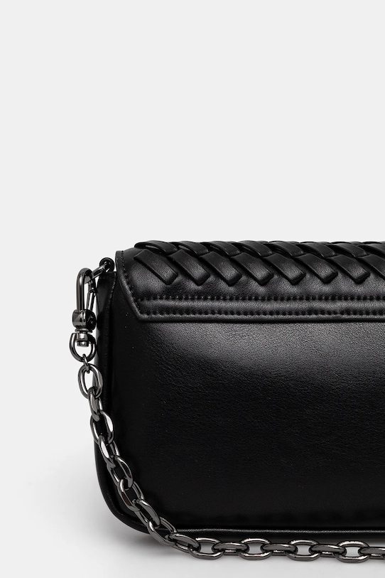 Akcesoria Emporio Armani torebka skórzana EW001923.AF15874 czarny