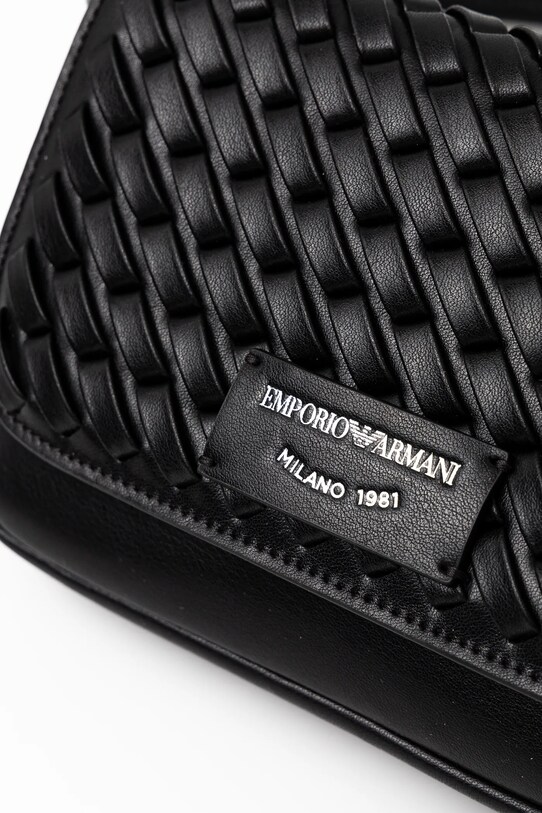 Кожаная сумочка Emporio Armani чёрный EW001923.AF15874