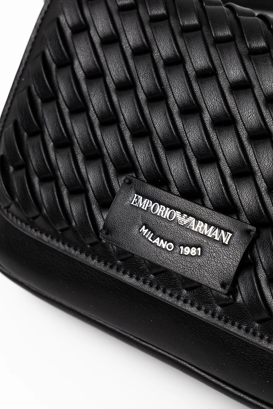 Emporio Armani torebka skórzana czarny EW001923.AF15874