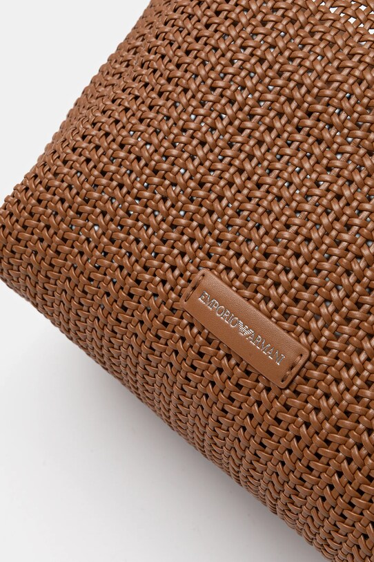 Kabelka Emporio Armani EW001009.AF14309 hnedá