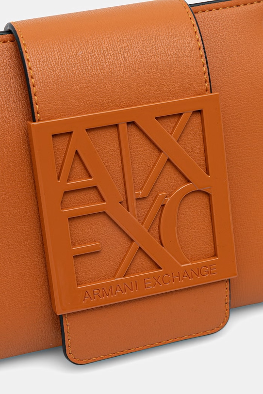 Armani Exchange torba preko ramena za žene od imitacije kože narančasta XW000281.AF13672