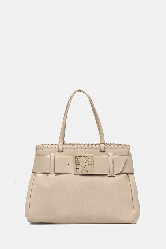 Armani Exchange torebka mieści A4 beżowy XW000284.AF12574