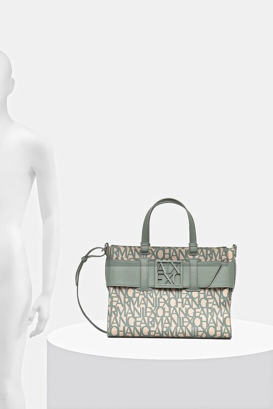 Armani Exchange geantă 942689.3F742 verde