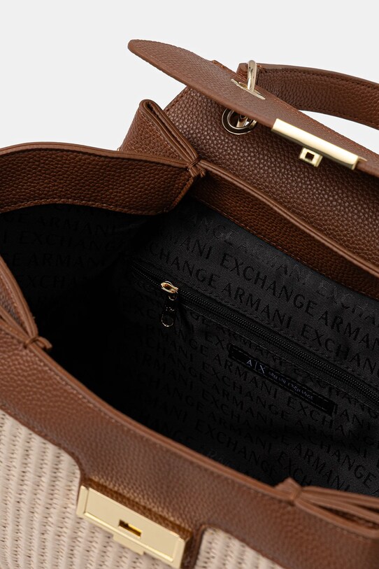 Armani Exchange geantă XW000394.AF12579 maro