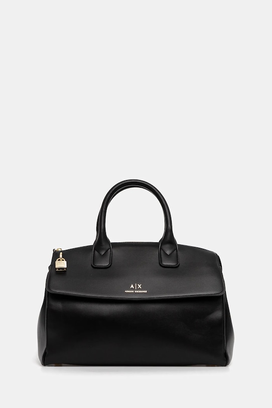 Kabelka Armani Exchange přírodní kůže černá XW000382.AF12040.NOS