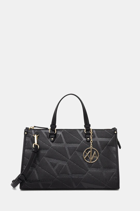 Сумочка Armani Exchange дрібний узор чорний XW000400.AF13680.NOS