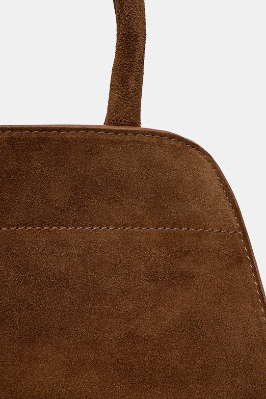 Liviana Conti torebka zamszowa brązowy A5SA01