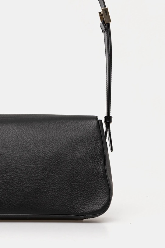 Doplňky Kožená kabelka A.P.C. sac daria flap PXBCD.F61901 černá