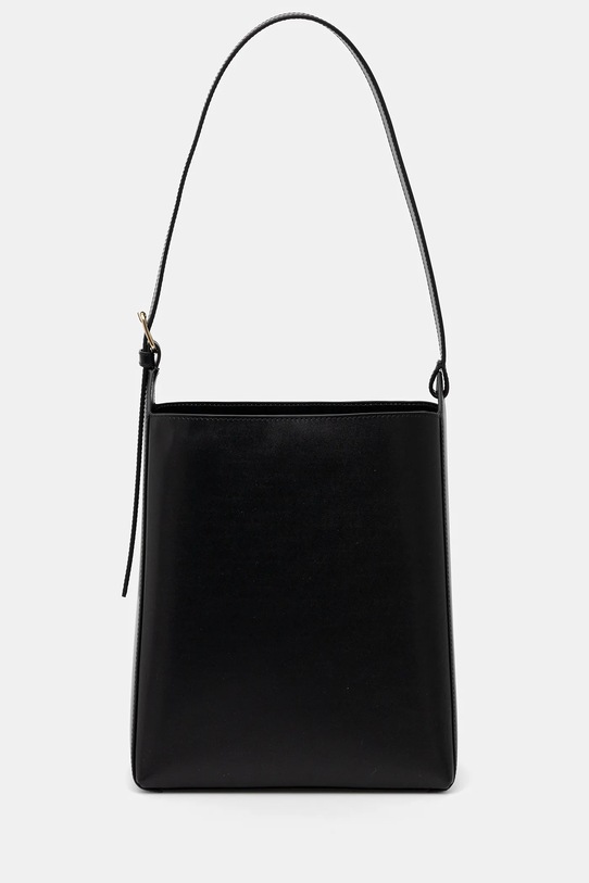 Кожаная сумочка A.P.C. sac virginie PXBRU.F61868 чёрный SS25