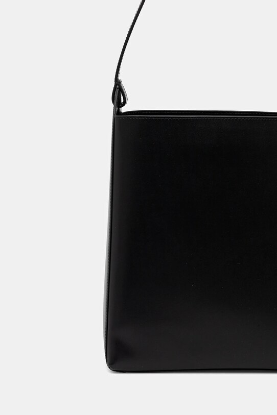 Kožená kabelka A.P.C. sac virginie čierna PXBRU.F61868