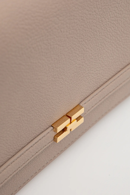 Listová kabelka Elisabetta Franchi béžová BS10A51E2