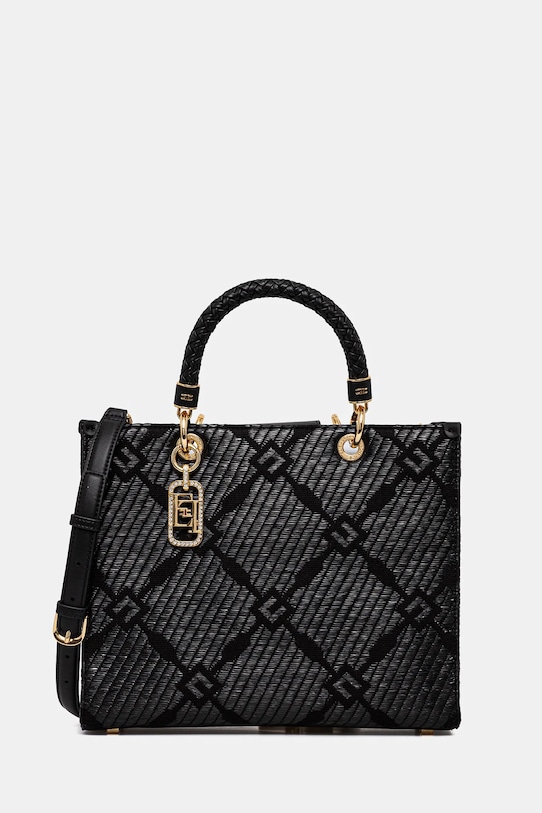 Сумочка Elisabetta Franchi гладкий чёрный BS12A51E2