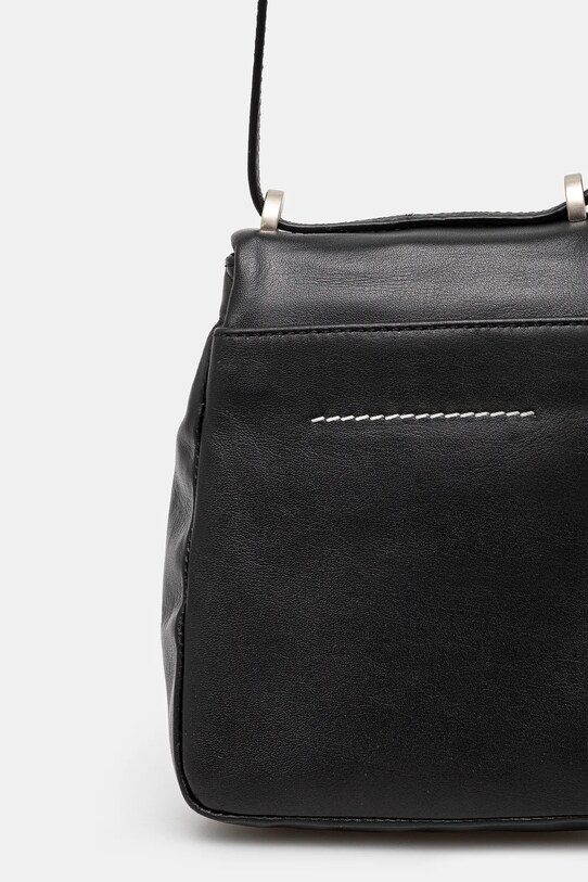 Аксессуары Кожаная сумочка MM6 Maison Margiela SB6WG0013 чёрный
