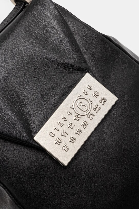 Кожаная сумочка MM6 Maison Margiela чёрный SB6WG0013