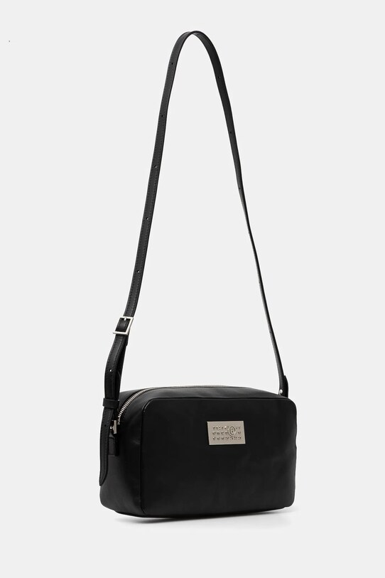 MM6 Maison Margiela torebka skórzana SB6WG0014 czarny SS25
