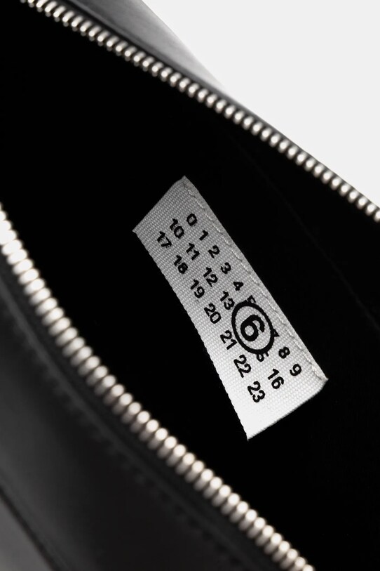 MM6 Maison Margiela torebka skórzana SB6WG0014 czarny