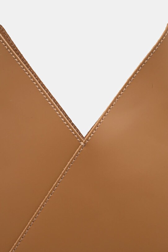 Шкіряна сумочка MM6 Maison Margiela коричневий SB6ZH0019