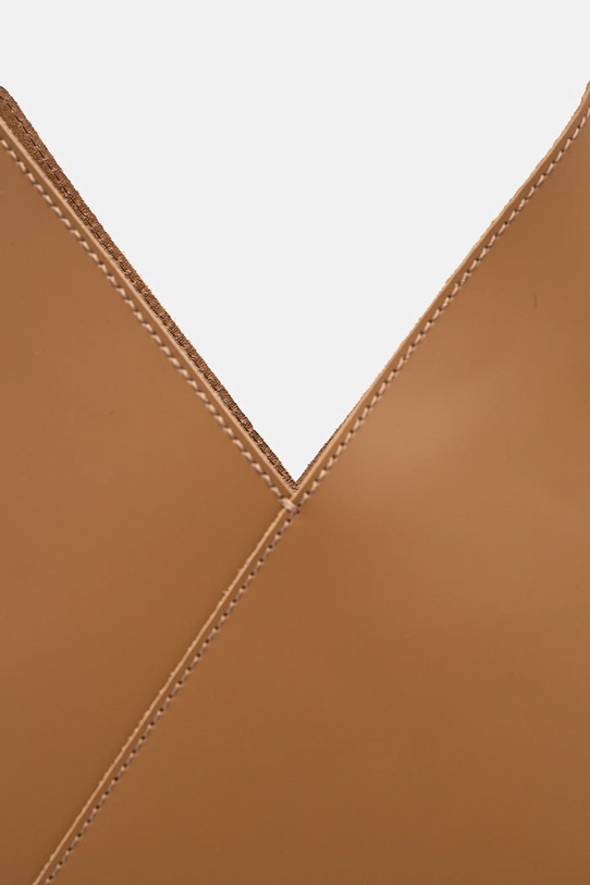 MM6 Maison Margiela poseta de piele maro SB6ZH0019