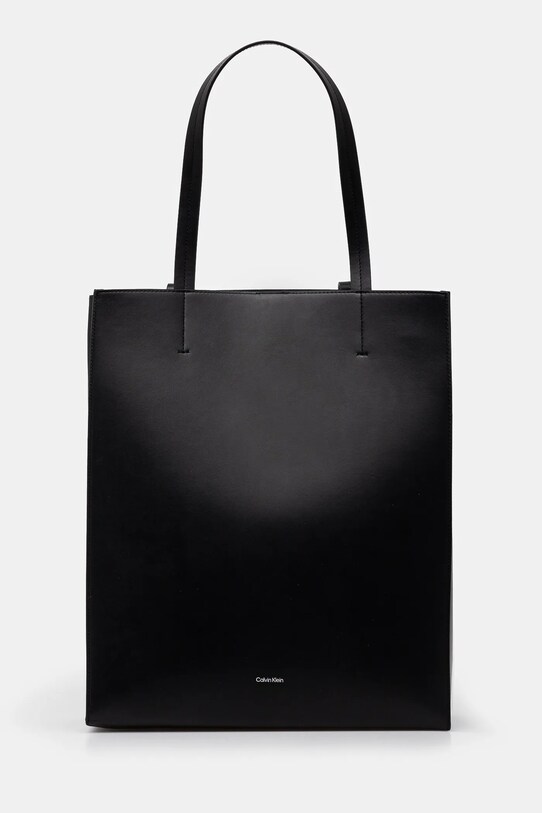 Кожаная сумочка Calvin Klein кожа чёрный LV04F3000G