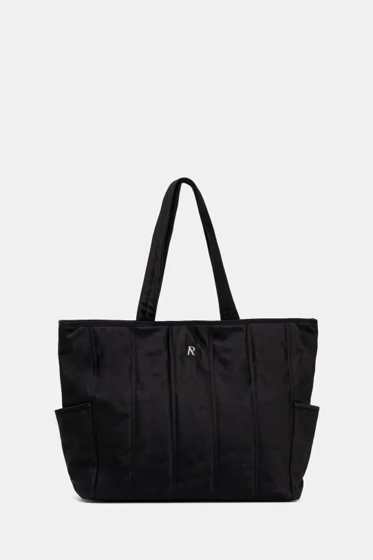 Represent borsetta Quilted Tote Bag semplice nero MLM81140.01