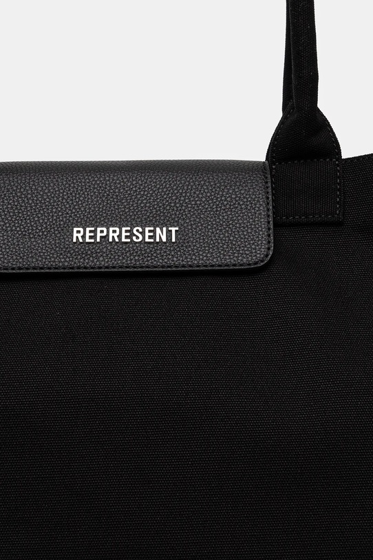 Represent torebka Canvas Tote Bag MLM81137.01 czarny