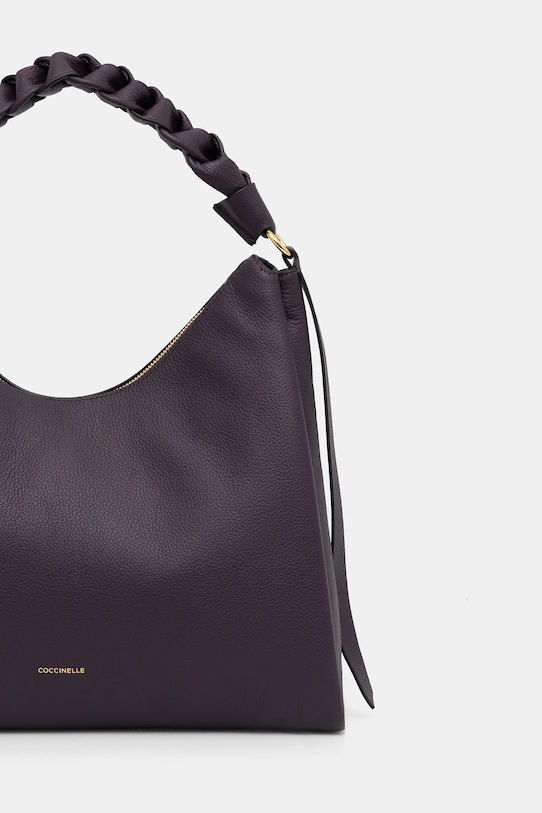 Doplňky Kožená kabelka Coccinelle E1.M50.13.02.01 fialová