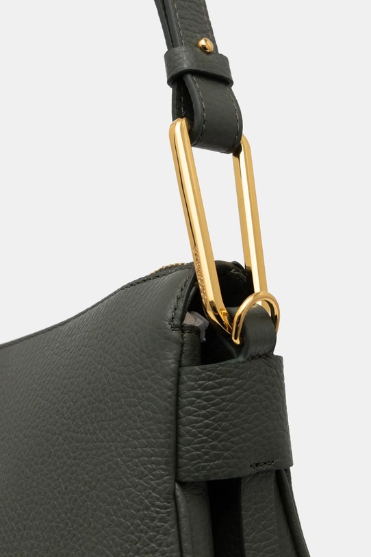 Kožená kabelka Coccinelle zelená E1.PQR.13.01.01