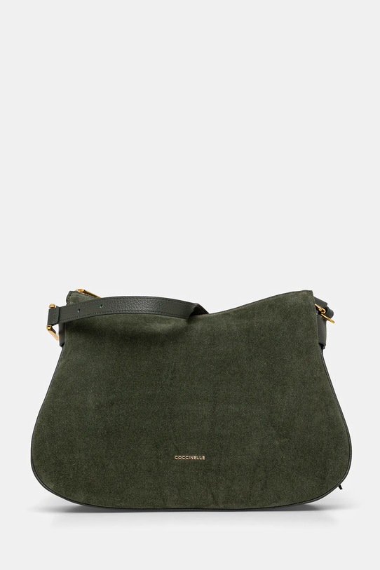Kabelka Coccinelle semišová kůže zelená E1.PQS.13.01.01